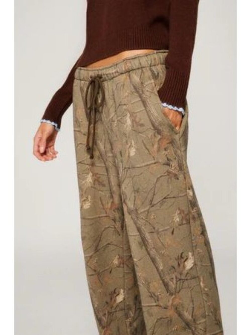 Dairy Boy Straight Leg Sweatpant Evergreen Camo XS